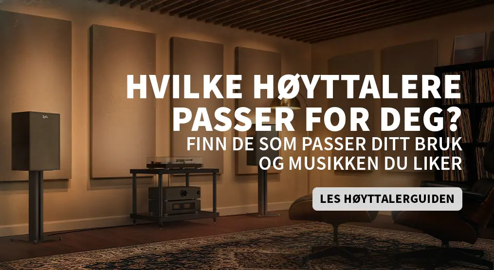 finn de rette høyttalerende for deg, vi hjelper deg. les vår guide